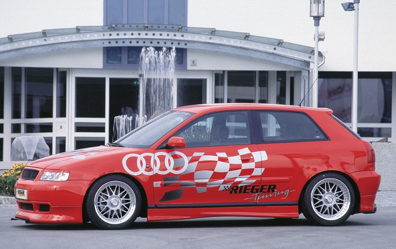 Sideskirts Audi A3 8L 2 Doors Rieger