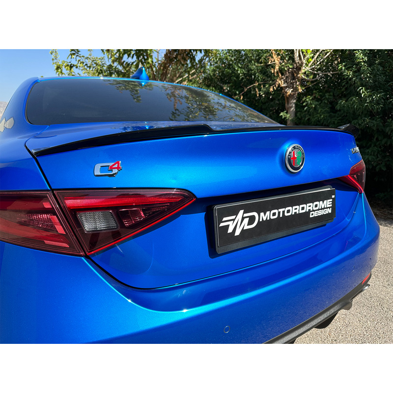 Trunk spoiler lip  Alfa Romeo Giulia 2015- (PU)