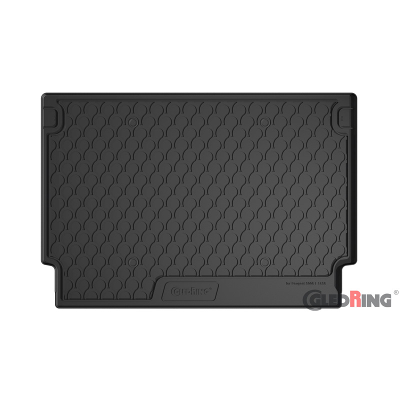Rubbasol (Rubber) Trunk mat  Peugeot 5008 (5 & 7 Persons) 2009-2016