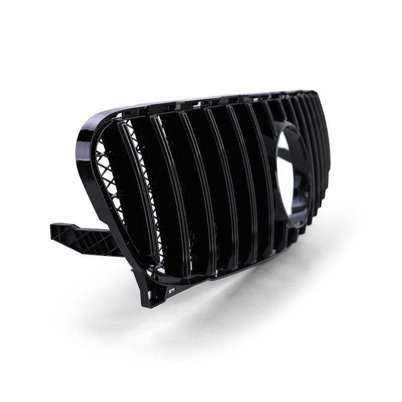 Grill Mercedes GLA X156 13-16 Glanzend Zwart