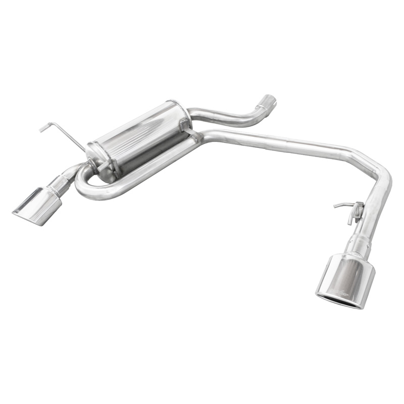 100% Inox Double Sport Exhaust  Peugeot 406 Coupe 2.0 (132HP) 1997- Left/Right 120x80mm