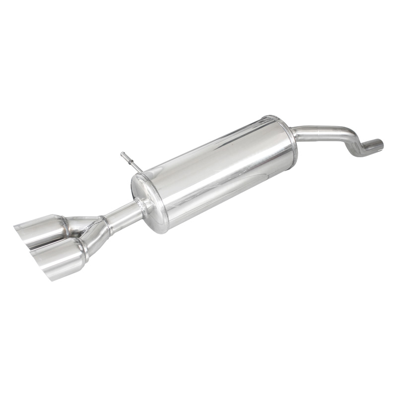 100% Inox Sport Exhaust  Renault Clio 4 1.2 GT 120hp 2013- 2x80mm Racing