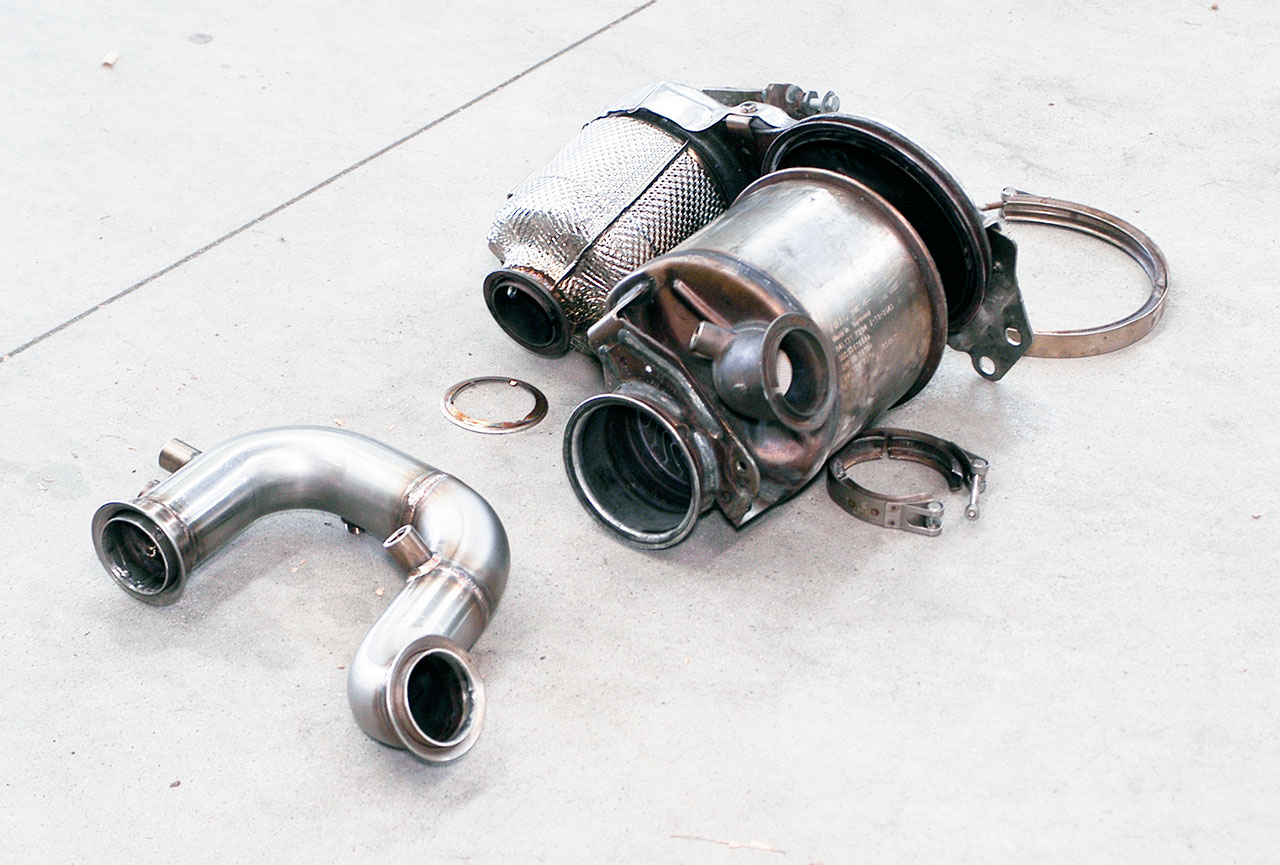 AUDI A3 8V 1.6 TDI (105 Hp) 2012 -> 2014 Turbo Downpipe (replaces diesel soot filter) With sensor bu