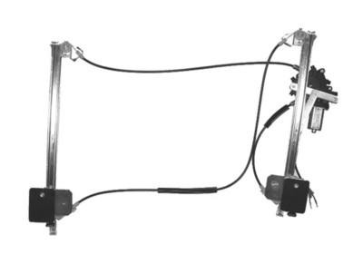 raammechanisme, zonder motor, voorportier, rechts Mini, 2001-200