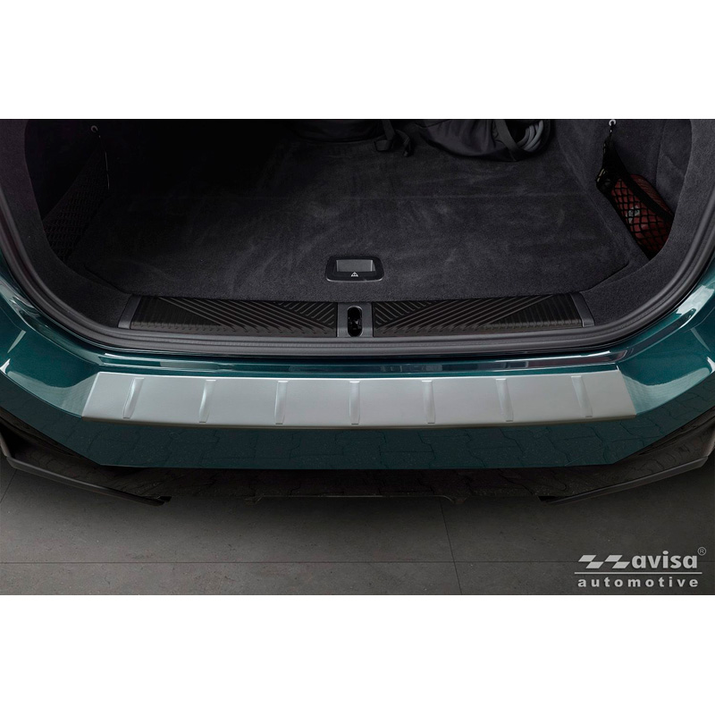 Avisa Stainless Steel Powdercoated Rear bumper protector  BMW 5 Series Touring (G61) 2024- incl. M-Sport 'Soft Silver'
