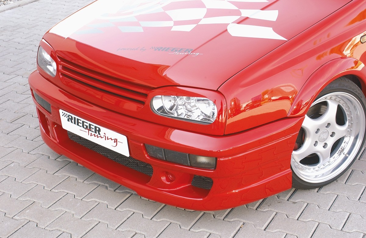 Koplampgrill golf 4 VW Golf III Rieger(Zonder tuv)