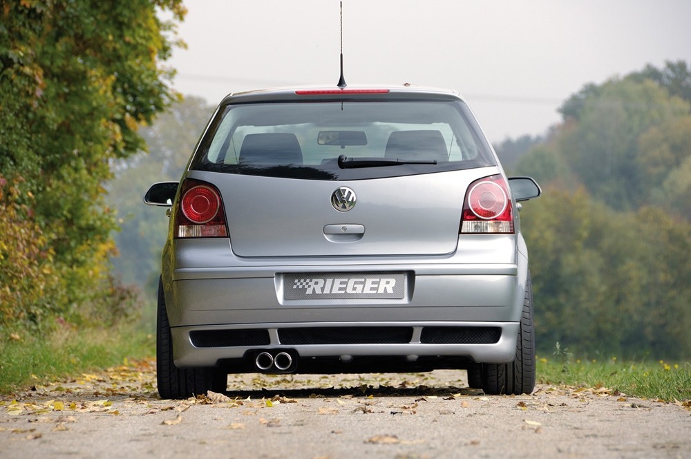 Achterbumper Diffusor VW Polo 9N Rieger