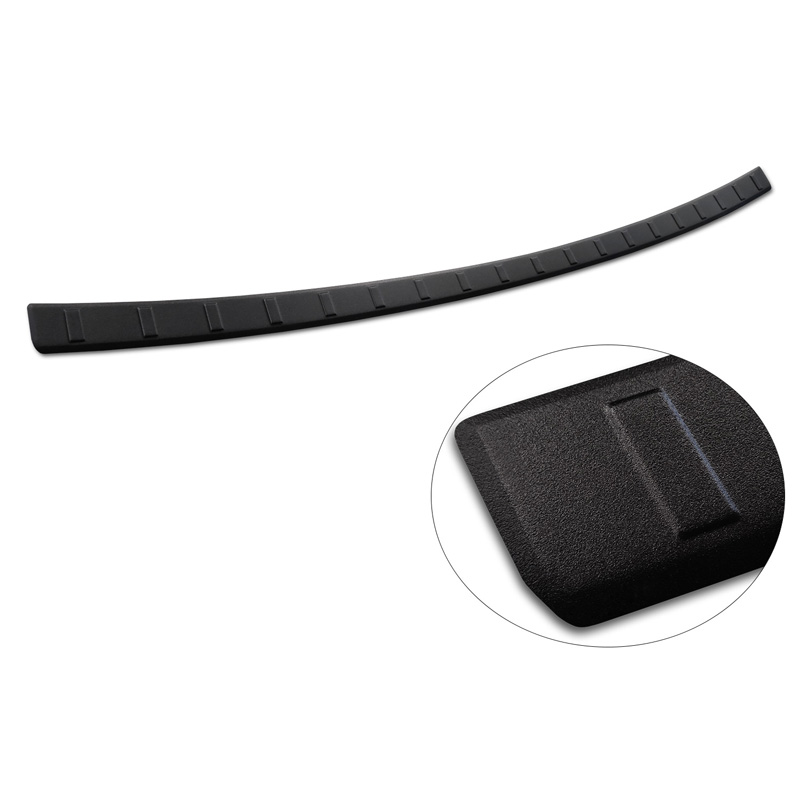 Matt Black Stainless Steel Rear bumper protector  Toyota Corolla Cross 2022- 'Ribs'