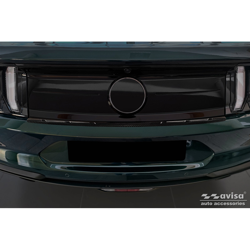 Echt 3D Carbon Achterbumperprotector  Ford Mustang VI Coupé 2015-2017 & FL 2017- incl. GT 'Ribs'