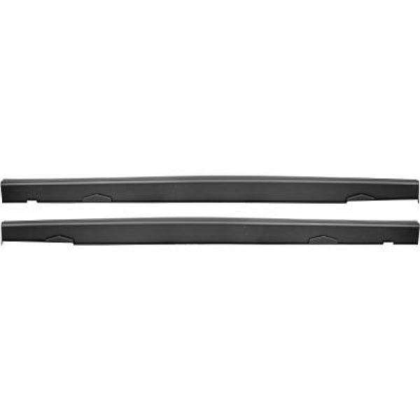 Zijskirts BMW E30 82-94 Zwart