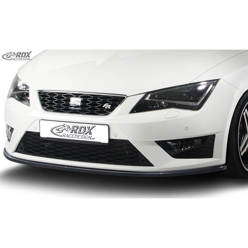 Front spoiler  Seat Leon 5F SC/5-doors/ST FR/Cupra 2013-2020 (ABS glossy black)