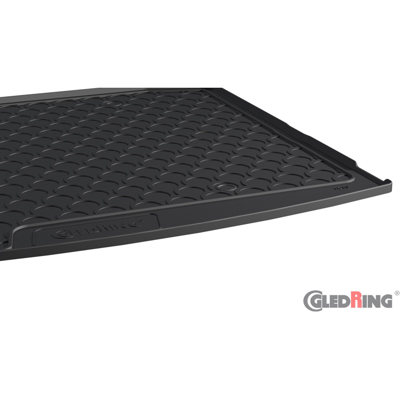 Rubbasol (Rubber) Trunk mat  Skoda Kodiaq (5-Persons) 2017-2024 (Lower floor without spare tire)