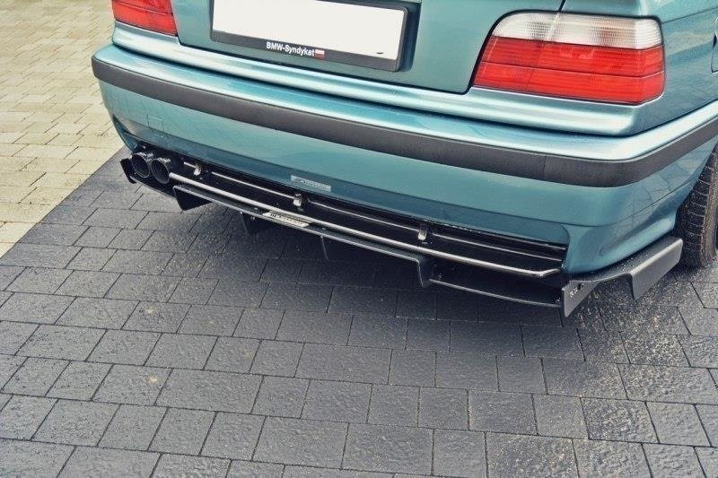 AchterDiffuser BMW M3 E36 Glanzend Zwart