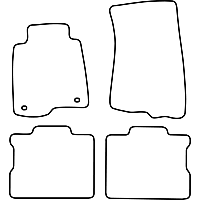 Automatten  Volvo 240/260 1981-1993