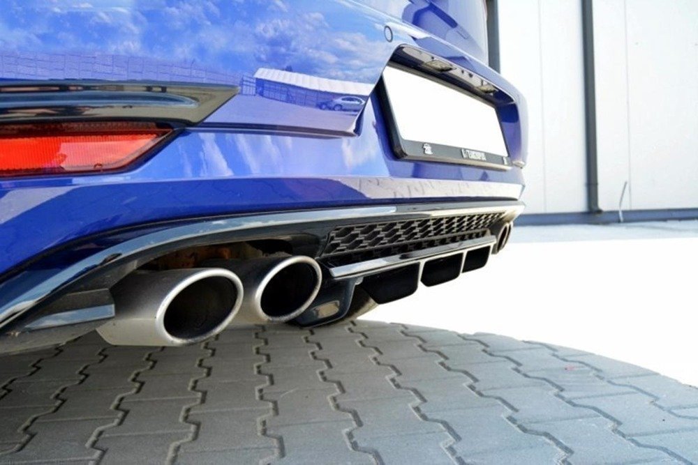 Diffuser VW Golf 7 R Glans Zwart