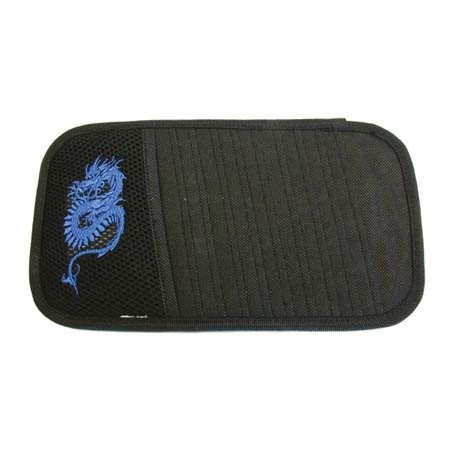 CD houder zonneklep Dragon blauw