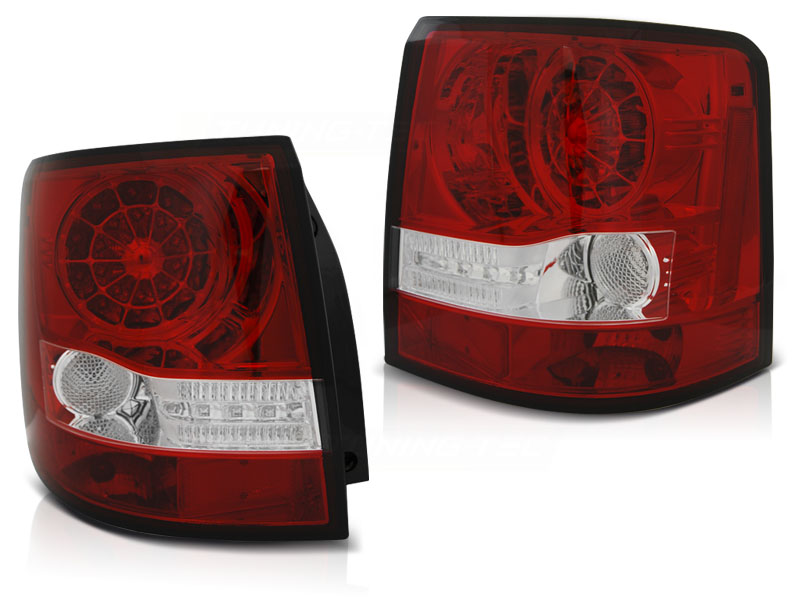 Achterlichten Range Rover Sport Led 06-10 Rood/Helder