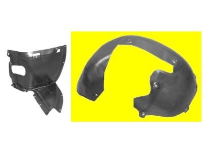 binnenscherm, plastic, achterste deel, rechts Audi A3, 2003-2008