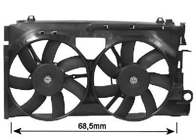ventilator, type Gate Peugeot 306, 1993-1997