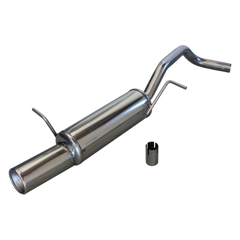 100% Inox Sport Exhaust  Seat Ibiza 6L 1.2 12v (64HP) 2002- 102mm