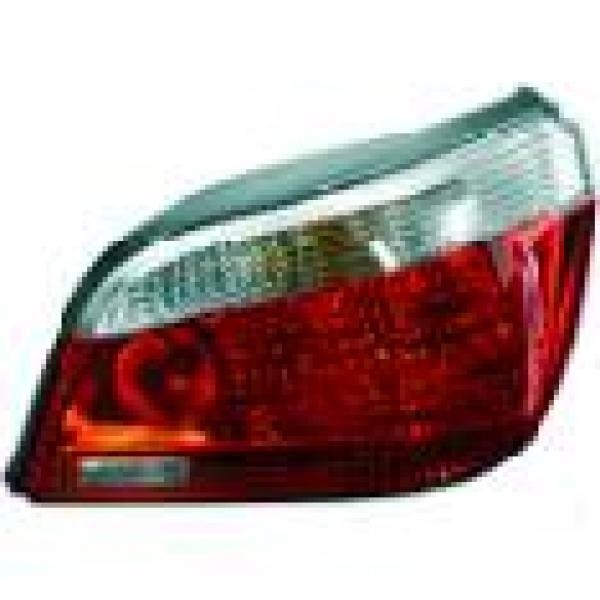 Achterlicht links BMW E60 03-07 HELDERGLAS/ROOD met MISTACHTERLI