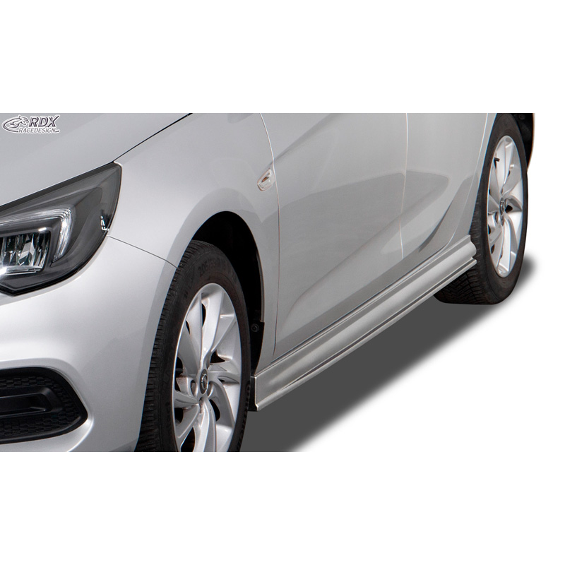 Side skirts  Opel Astra K HB 2015-2021 'Edition' (ABS)