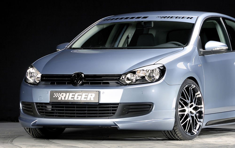 Voorspoilerlip VW Golf VI Rieger