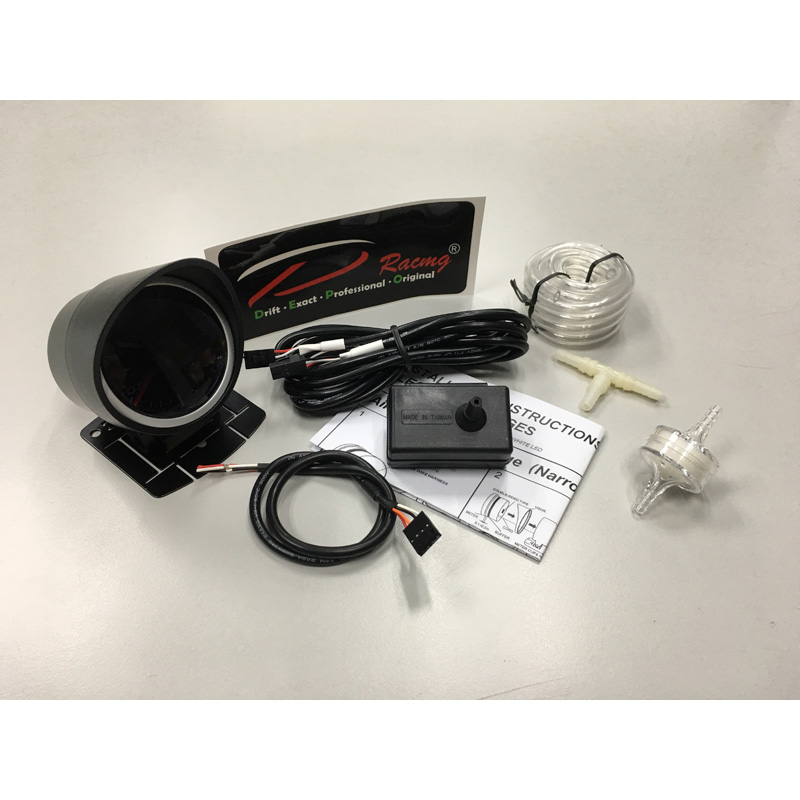 Depo Racing WA-Series Instrument - Turbodruk +2,0>1 bar - 52mm