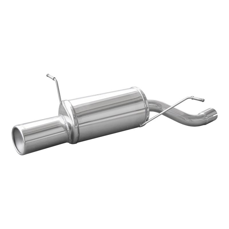 100% Inox Sport Exhaust  BMW 3-Series E46 318Ti Compact 143hp 2002-2005 1x102mm