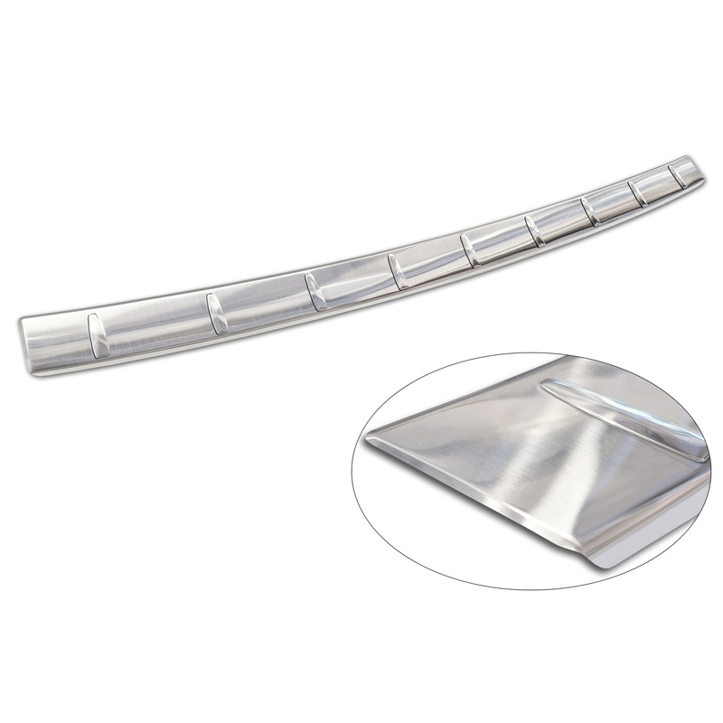 Stainless Steel Rear bumper protector  Fiat 600 Mild Hybrid / 600e 2023- 'Ribs'