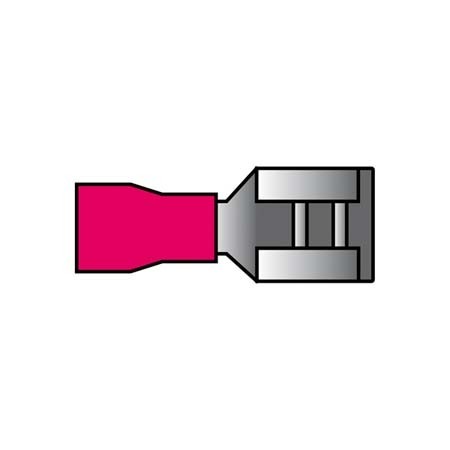 Kabelverbinders 541 rood 10st