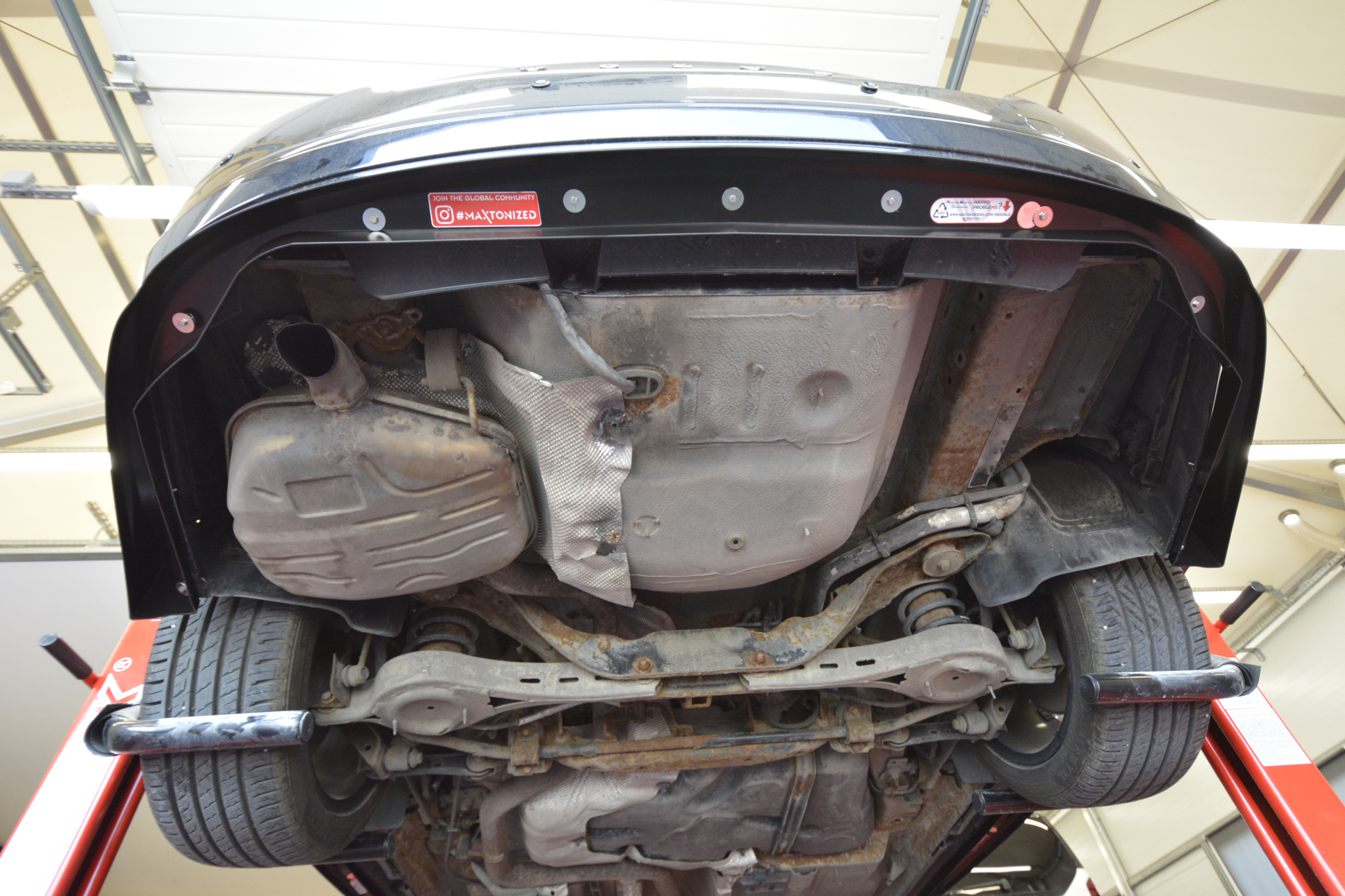 Diffuser Volvo S80 Maxton Glans Zwart