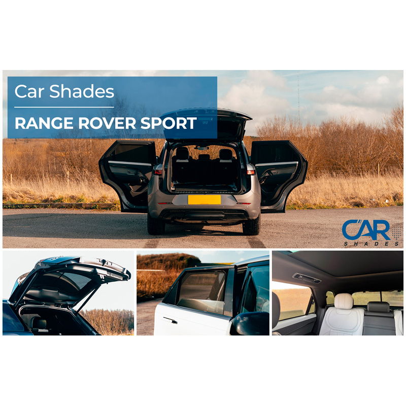 Set Car Shades  Range Rover Sport 5-doors 2022- (6-pieces)