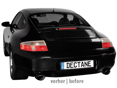 Achterlichten LED Porsche 911 / 996 97-06 Rood/smoke