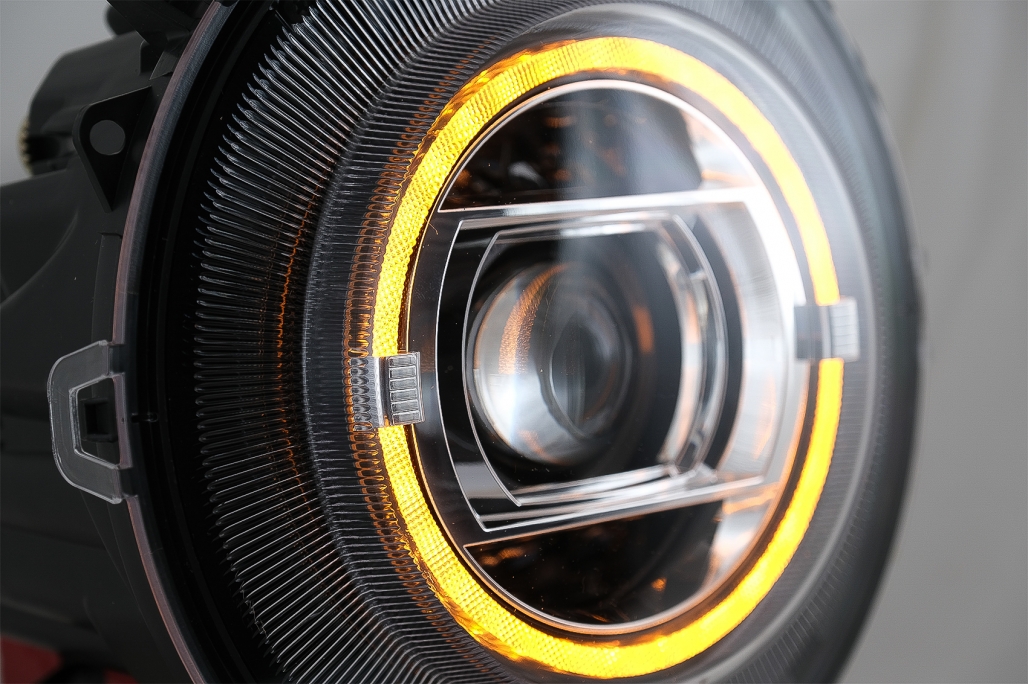 Headlights FULL LED Mercedes G-Class W463 (2005-2017) Chrome Facelift 2018 Design