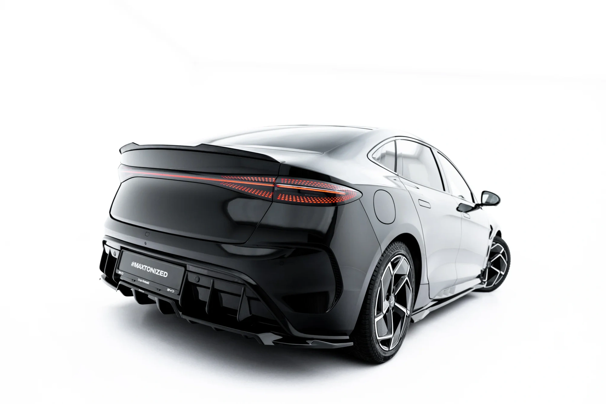Spoiler Cap BYD Seal Mk1 – Maxton Design Glans Zwart