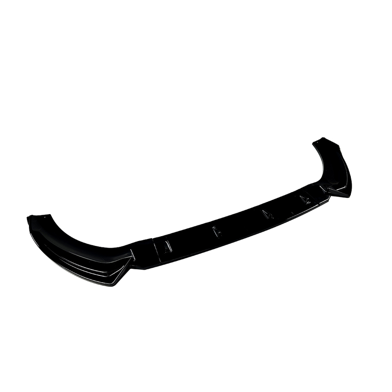 Front spoiler lip  Mercedes V-Class (W447) SE 2019-2023 (Glossy Black ABS)