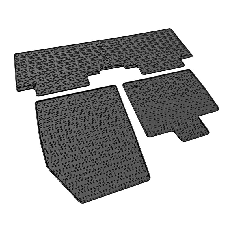 CIKCAR Rubber car mats set  BYD Atto 3 Evo 2026- (4-pieces + fixing system)
