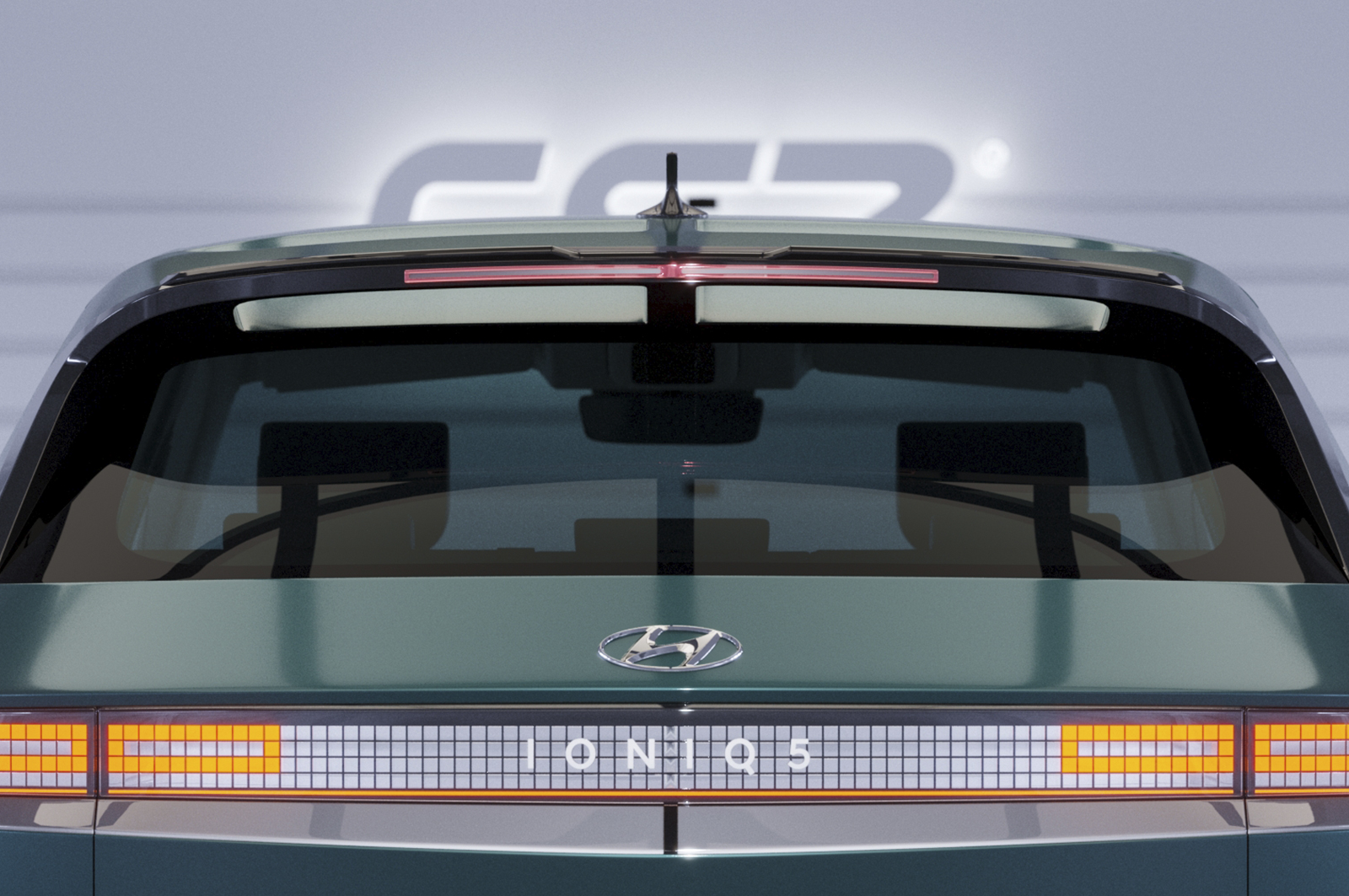 Spoiler Hyundai Ioniq 5 CSR Glans Zwart