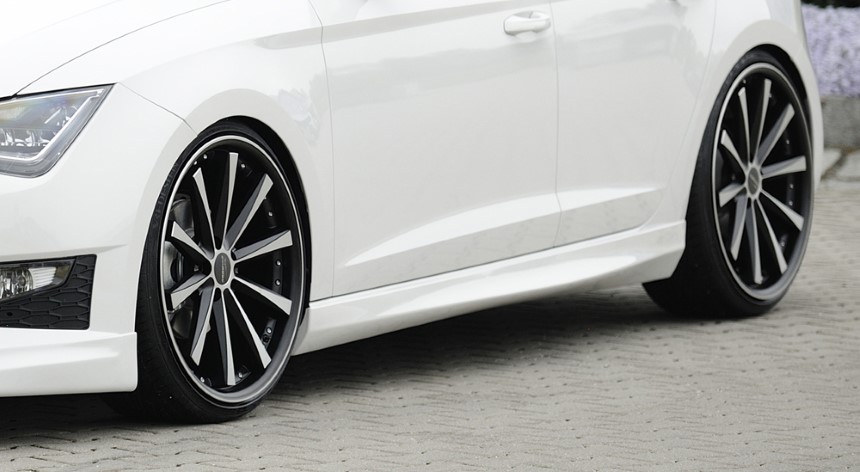 Zijskirts Seat Leon F5 FR/Cupra 5dr. Rieger