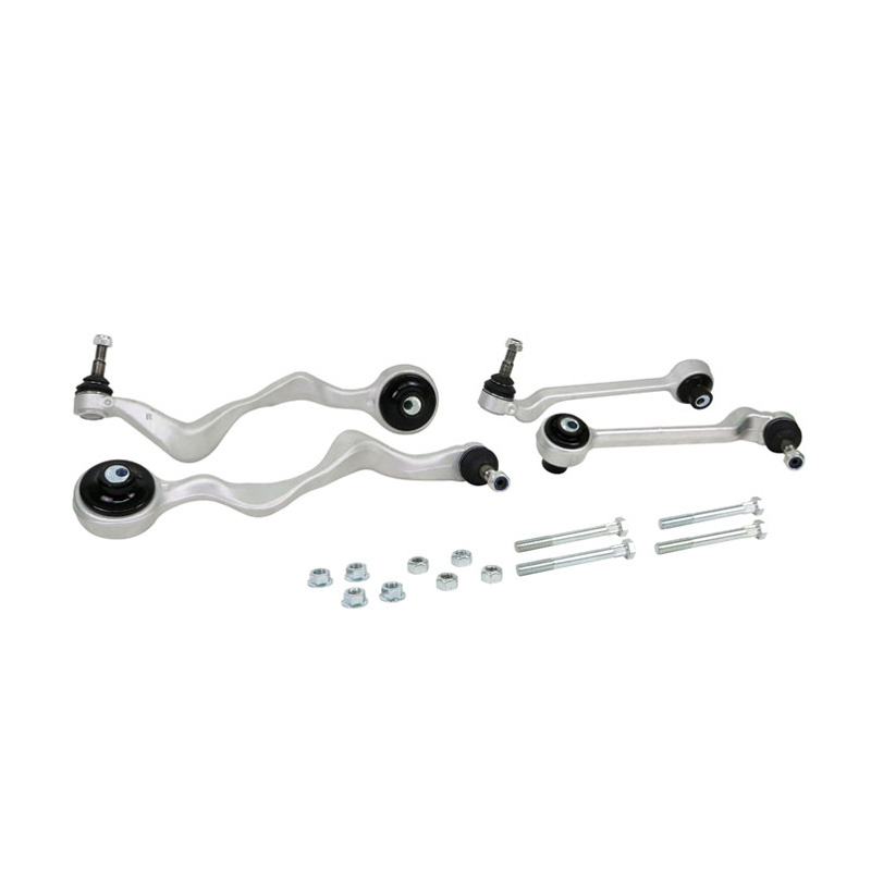 Whiteline Vorderradaufhängung Aluminium Wishbone Lenker Radaufhängung und Aufhängungslenker Kit passend für BMW 1er E81/E82/E87/E88 / 3er E90-E93 2003-2013