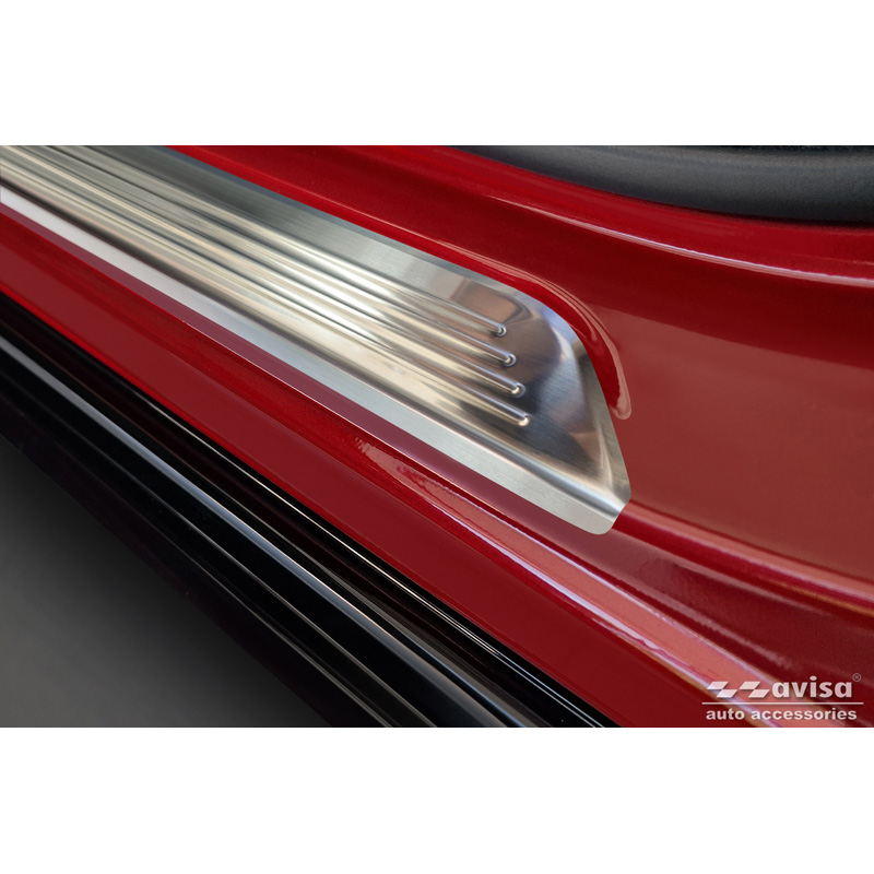 Inox door sill protectors  Honda ZR-V (RZ4) 2023- - 'Lines' - 4-pieces