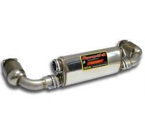 PORSCHE 997 Turbo (500 pk) 09 –› Supersprint Rear exhaust R.- L.