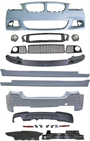 BMW 5-serie F10 10-13 M-Performance bodykit