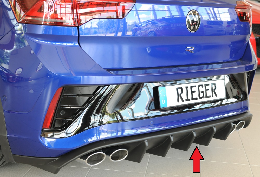 Achterdiffuser VW T-Roc R (A1): 01.2022