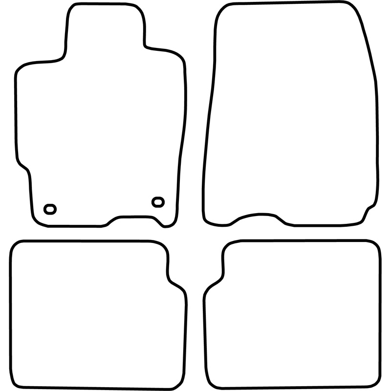 Automatten  Mazda 323 sedan/323F fastbreak 1998-2003