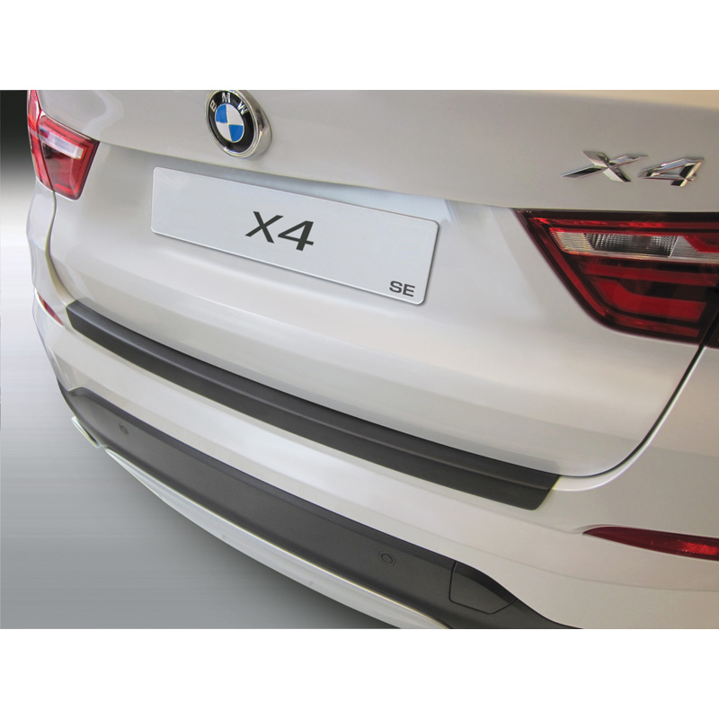 ABS Rear bumper protector  BMW X4 F26 'SE' 2014-2018 Black