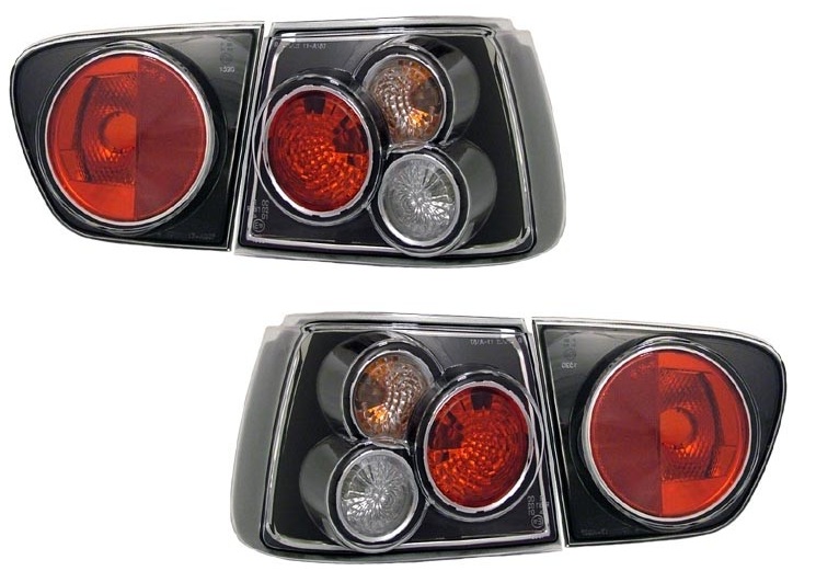 Achterlichten Seat Ibiza 99-02 lexus zwart