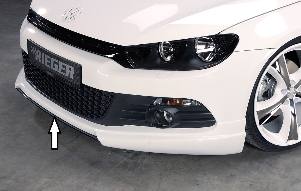 Voorspoiler Volkswagen Scirocco Rieger Carbon