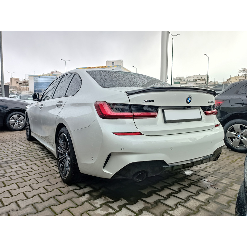 Trunk spoiler lip  BMW 3-series G20 Sedan 2018- (PU)